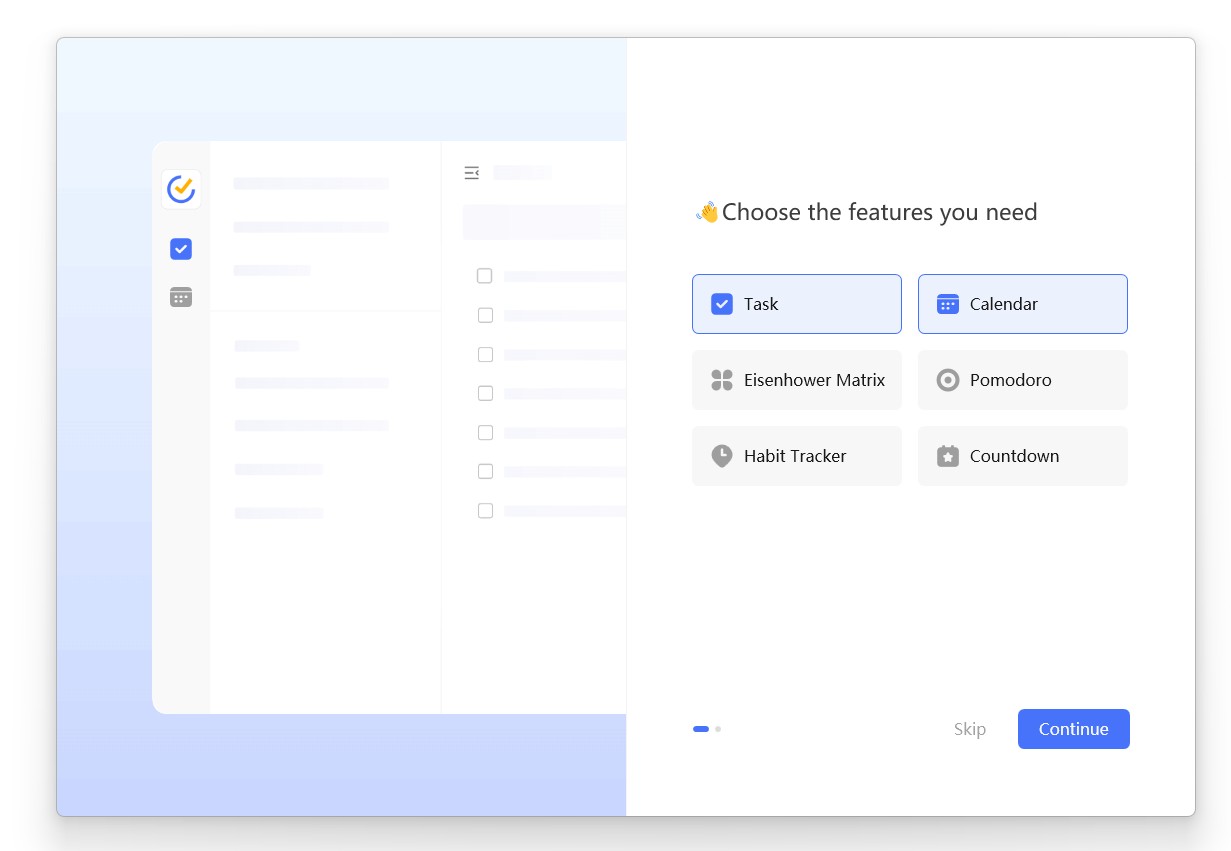 Tick Tick Desktop App