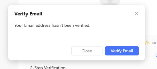 Tick Tick Verifyt Email