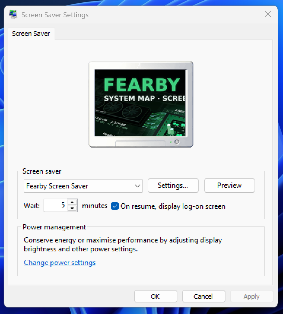 Fearby Screen Saver 001