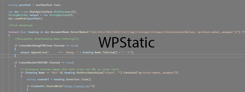 WP2Static Thumbnail