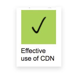 Effective use of CDN