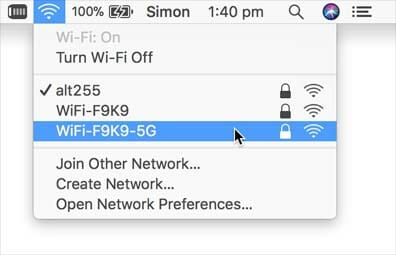 NBN Default wifi networks
