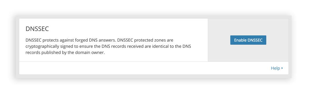 Enable Cloudflare DNSSEC records