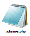 adminer.php file icon screenshot