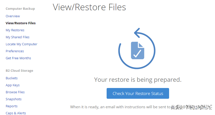 Screenshot, restore pending.