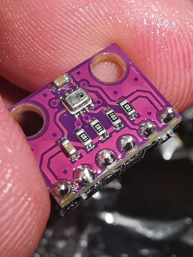 Picture of a 6 pin BMP280 sensor from eBay