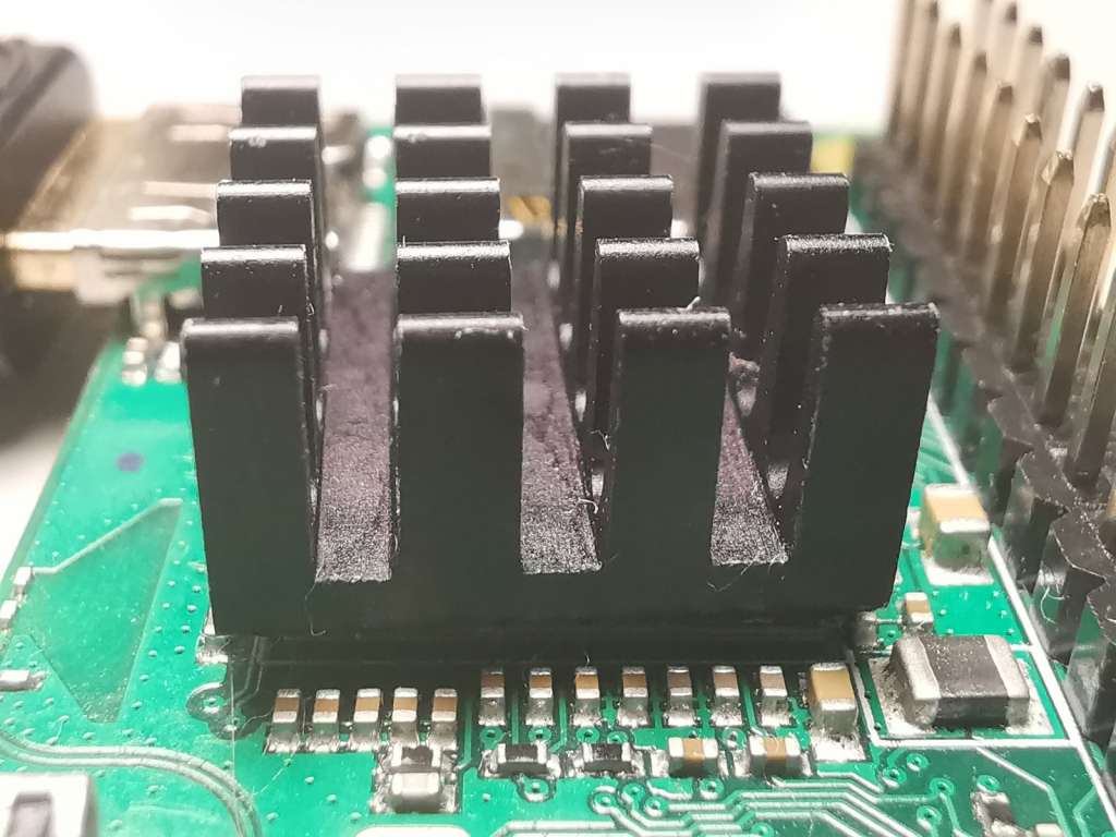 CPU Heatsink Attached