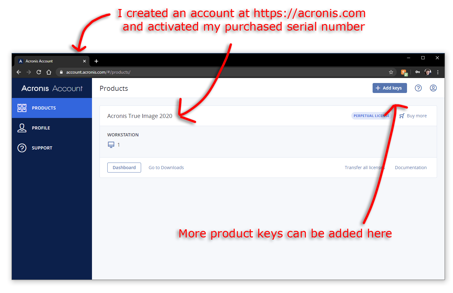 can you use acronis true image to upgrade computer