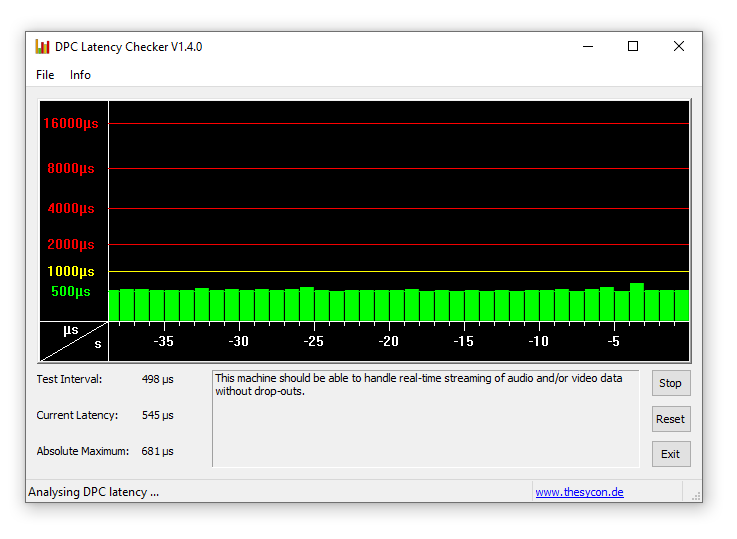 My Windows latency was super snappuy