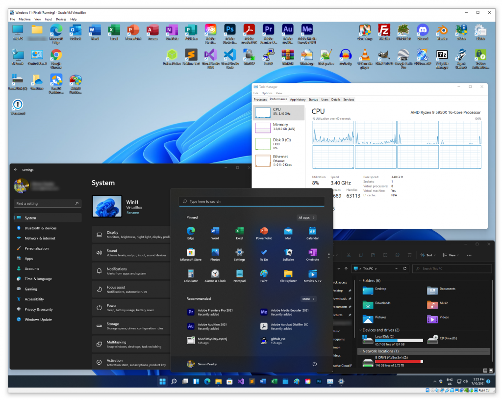 Fina Desktop Screen Grab