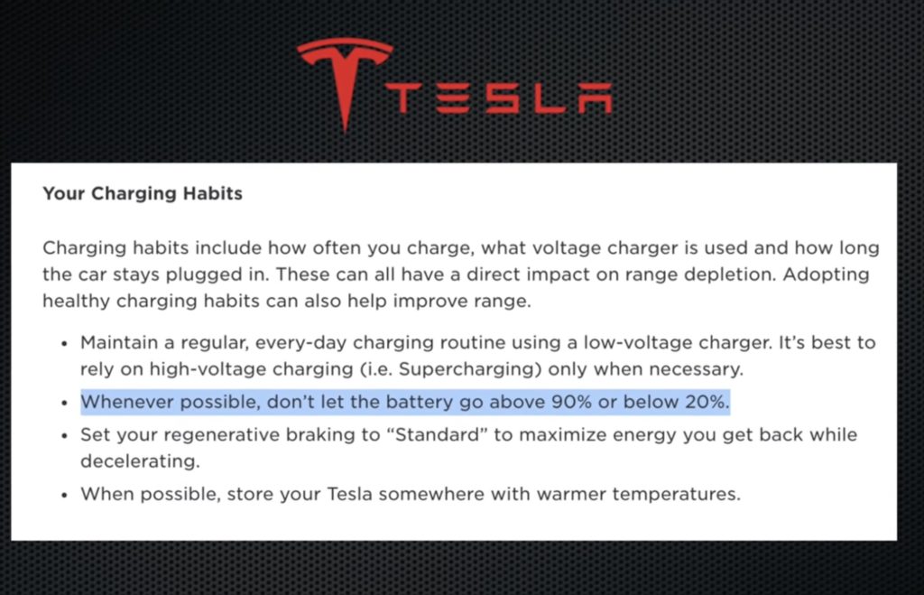 Tesla Battery Advice